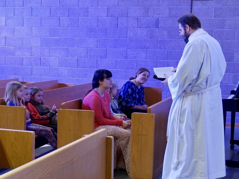Children's Sermon, "Baptism of Jesus"