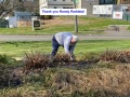2022-04-15-CLC-Randy-Raddatz-sprucing-the-Columbarium-berm-IMG_4313_v