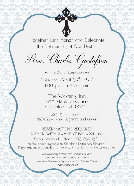 Invitation Retirement blue scroll WEILAND (APPROVED)